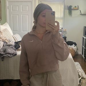 Nike Crop Quarter Zip